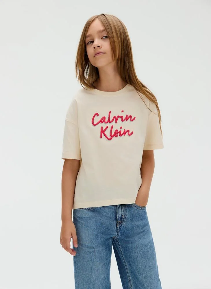 Calvin Klein Jeans Kids Logo Boxy T-Shirt