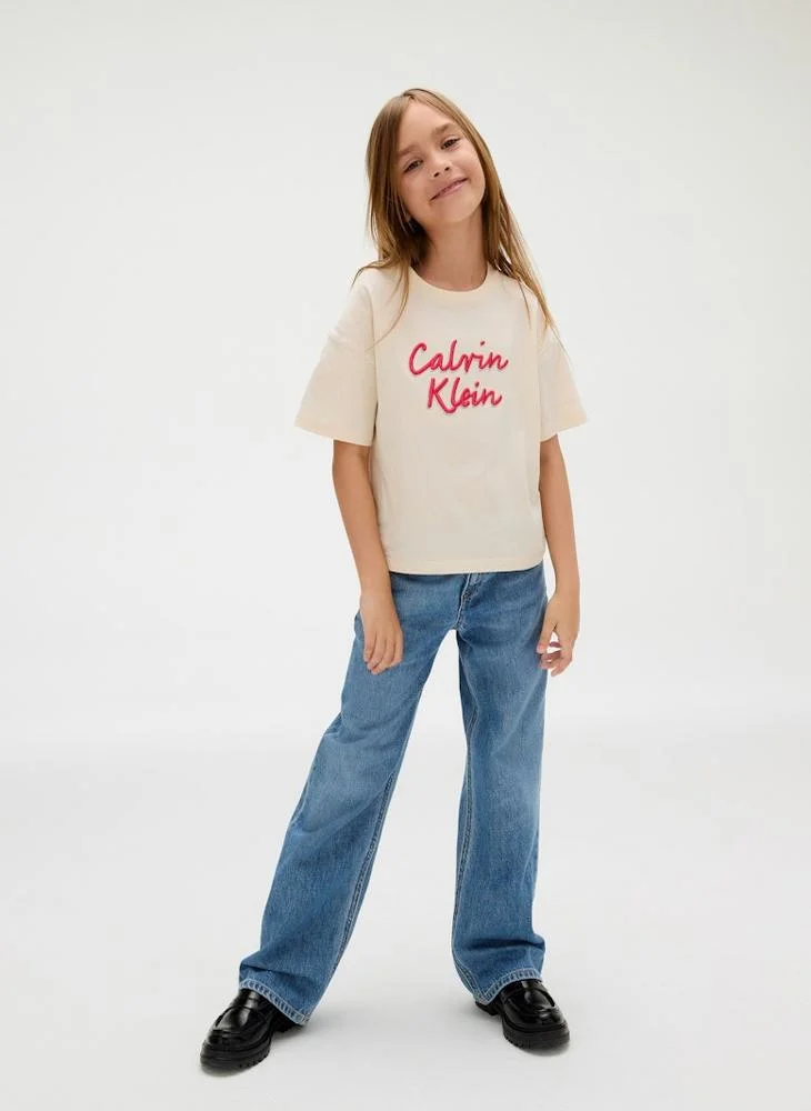 Calvin Klein Jeans Kids Logo Boxy T-Shirt