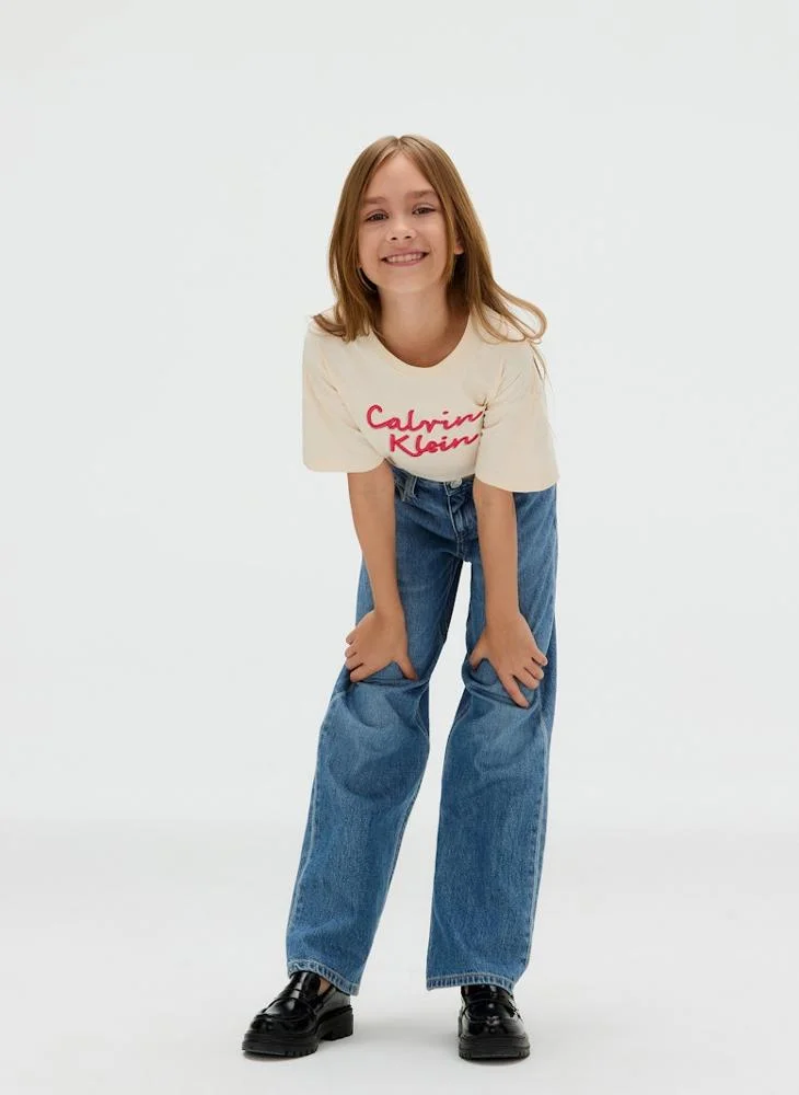 Calvin Klein Jeans Kids Logo Boxy T-Shirt