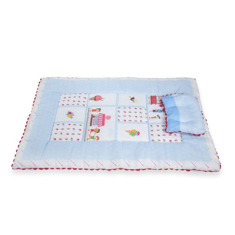PIMSA Baby Quilt Godadi for Toddlers with Dry-Sheet Ice Cream Print - Image 2