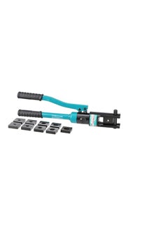 TOTAL Total Hydraulic Crimping Tool for Copper 16–240mm² – Heavy Duty Hexagon Crimping Tool with 70kN Force – Includes 11 Crimping Dies, O-Ring Set & BMC Case – Ideal for Electrical Cable Lug Crimping  - Image 2