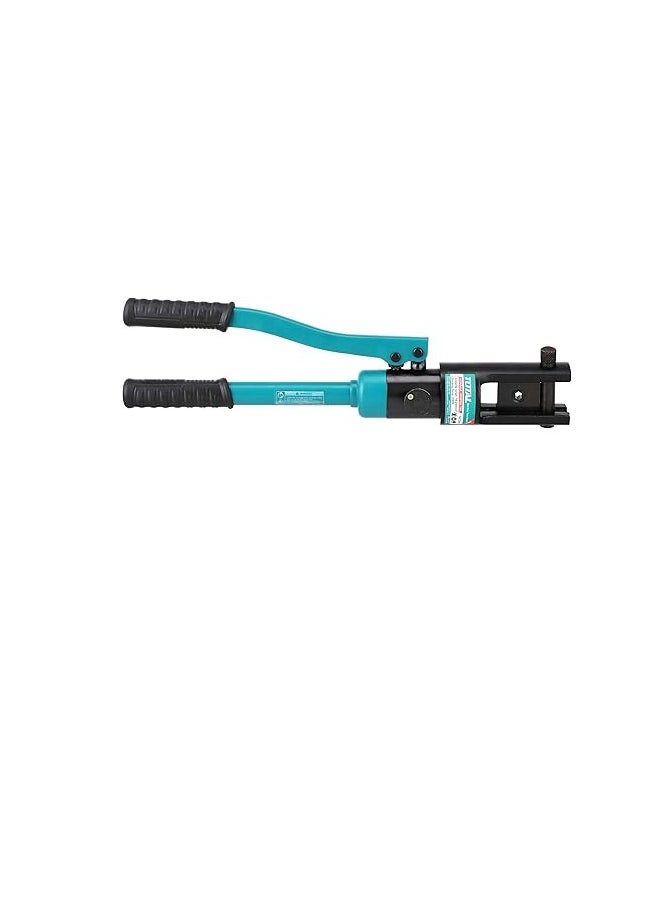 TOTAL Total Hydraulic Crimping Tool for Copper 16–240mm² – Heavy Duty Hexagon Crimping Tool with 70kN Force – Includes 11 Crimping Dies, O-Ring Set & BMC Case – Ideal for Electrical Cable Lug Crimping  - Image 3