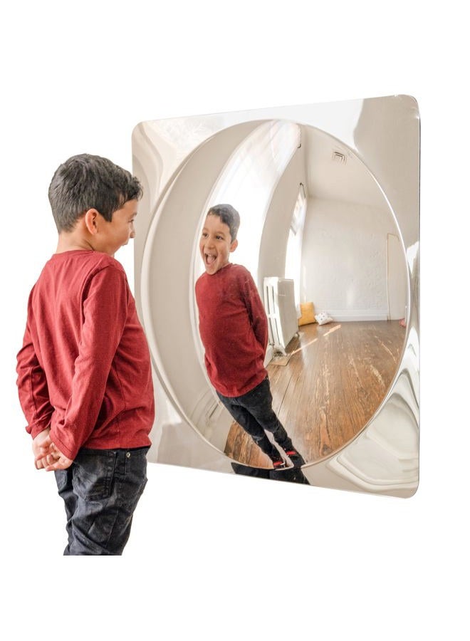 SPARK & WOW Sensory Wall Toddler Mirror - Giant - 1 Bubble - for Ages 6m+ - Easy-to-Clean Acrylic - Stimulate Cognitive Development - Image 1