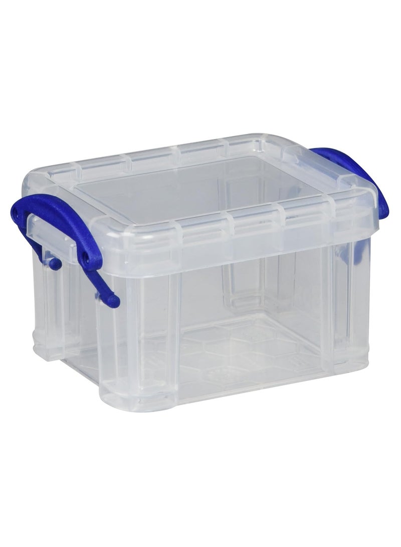 Really Useful Transparent Plastic Box 0 14C 65 x 65 x 90 mm - Image 1