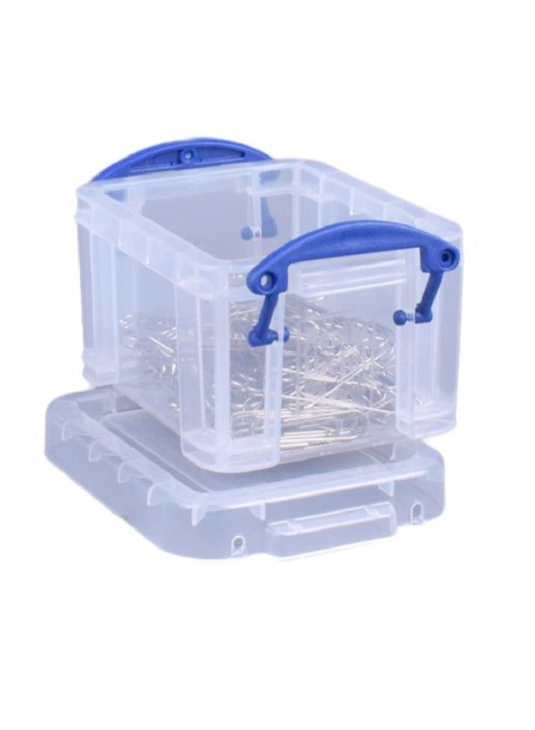 Really Useful Transparent Plastic Box 0 14C 65 x 65 x 90 mm - Image 3