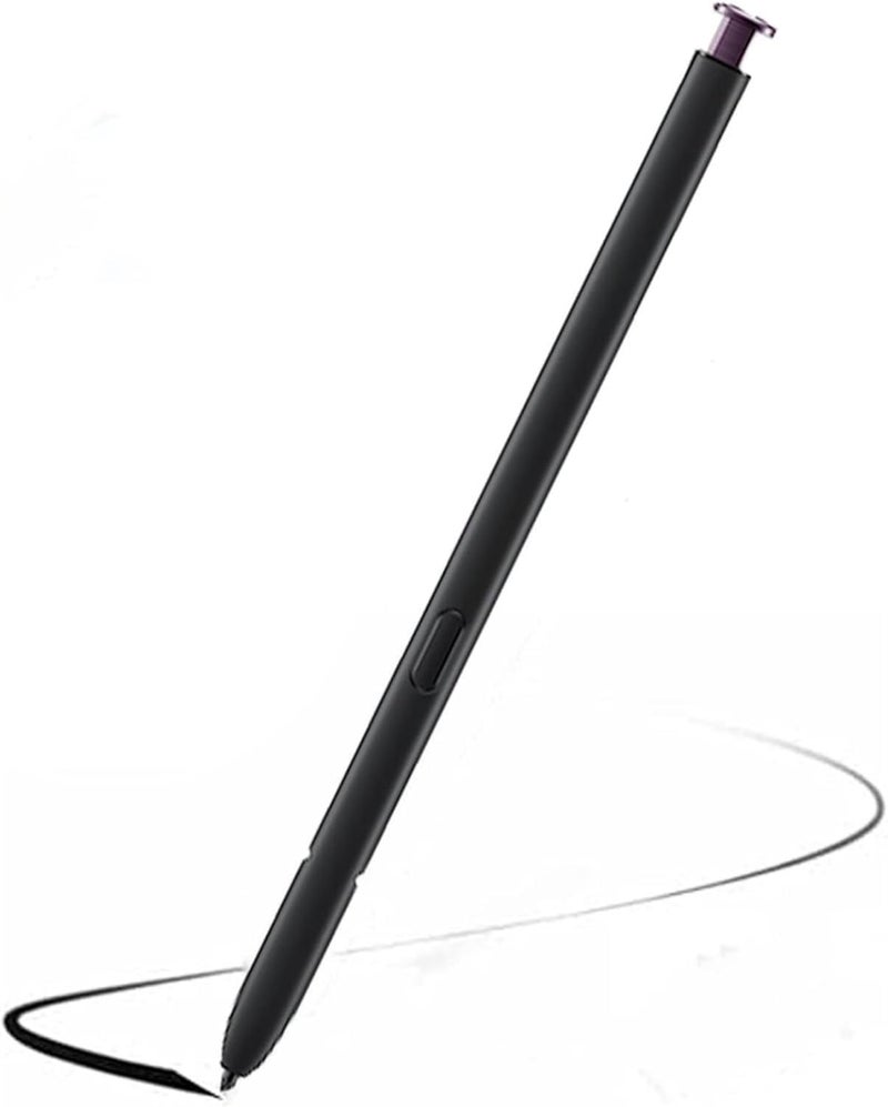 Qenw قلم بديل لجهاز S22 Ultra (مع خاصية البلوتوث) لجهاز Samsung Galaxy S22 Ultra 5G، قلم S Pen S22 Ultra Stylus (حساس للضغط 4096 مستوى) + أطراف/ريش بديلة (لون كستنائي) - Image 1
