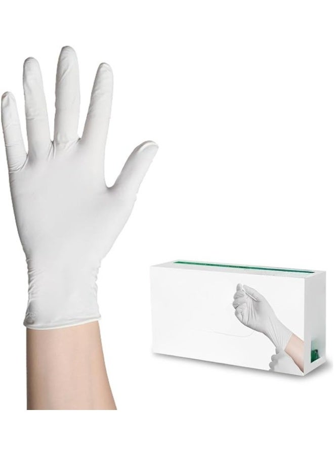 Disposable Nitrile Gloves 100 Pcs Heavy Duty Latex Free Food Safe Cooking & Cleaning Gloves Size L - Image 1