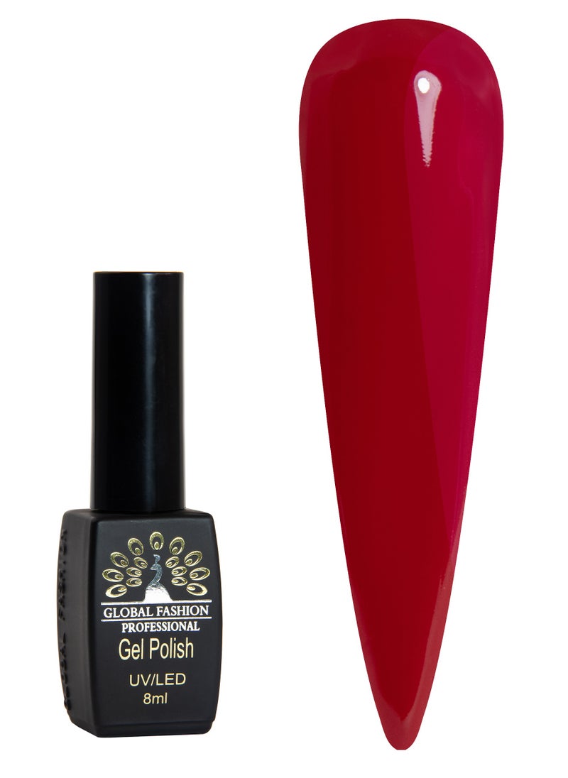 GLOBAL FASHION Global Fashion Black Elite Gel Polish | 132 Colors of Long-Lasting Elegance - 8ml | 192  - Image 1