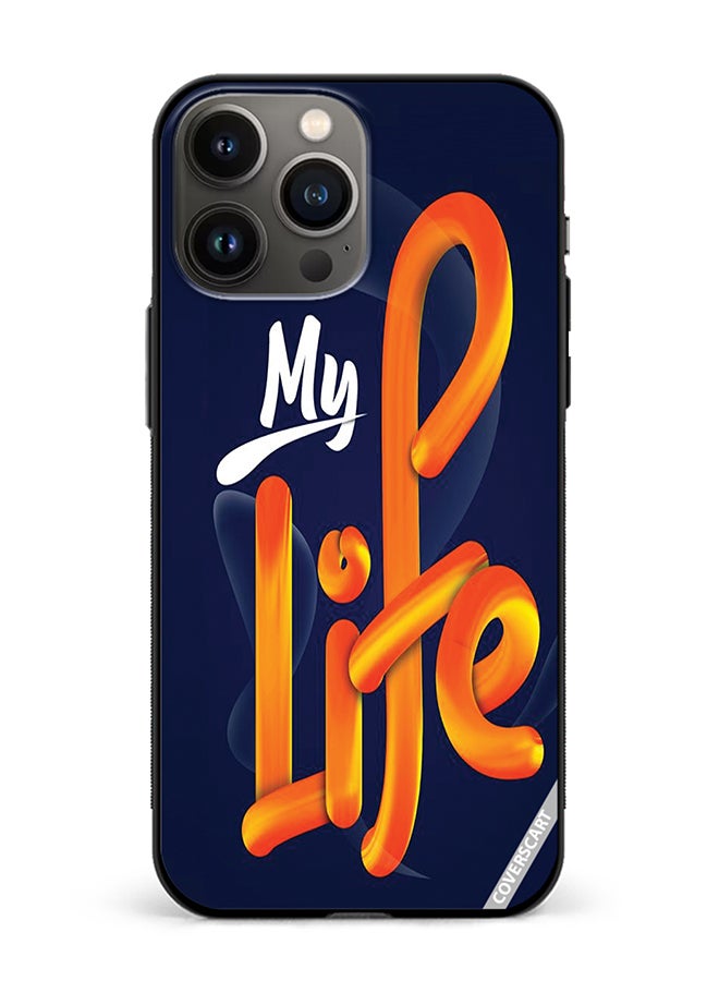 COVERSCART Protective Case Cover For Apple iPhone 13 Pro Max My Life Design Multicolour