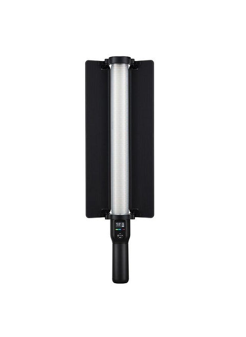 Godox LC500R RGB LED Video Light Stick 2500K-8500K CCT Mode 360° Full Color 14 FX Lighting Effects CRI 96 TLCI 98 Accurate Color 0-100% Dimmable Music Mode Max. Power 23W with Barndoor