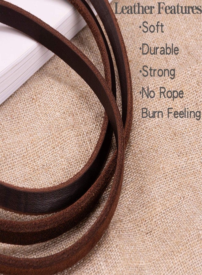 HiCaptain Genuine Thin Leather Dog Leash for Small Dogs, Leather Training Dog Leash for Medium Dogs, Puppy, Cats, Up to 15 lb, 1/5 Inch Wide - Image 5