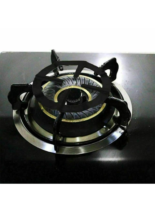 Ensure maximum safety and stability for your morning brew with this durable Gas Hob Coffee Pot Support Ring. Specially designed to reduce gas stove burner sizes, this heat-resistant metal rack stabilizes small espresso makers and Turkish coffee pots, preventing accidental spills or tilting while ensuring even heat distribution for a perfect cup every time. - Image 5
