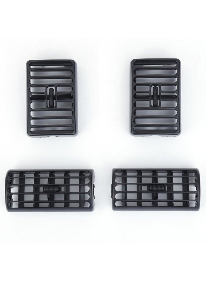 YOUYIEN Dashboard Air Duct Vent AC Heater Louver Outlet Grille (4PCS).Replaces Part # 5FS10LAZAB 5FS10DX9 5DP55TAZ 5DP54TAZ.Compatible with 1997-2006 Jeep Wrangler TJ 1997-2001 Cherokee - Image 1