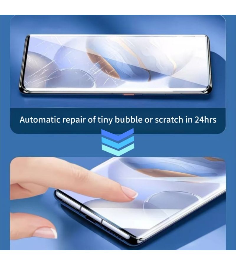 5pcs Ultra Clear Hydrogel Film Compatible With Vivo X200 Pro Mini Full Coverage Flexible Curved Fit - Image 2