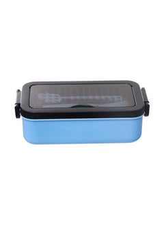 Spaceshoop Plastic Airtight Lunch Box With Spoon And Fork  - Image 2