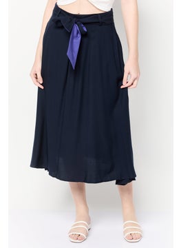 Harmont & Blaine Women Pleated A Line Skirt, Black  - Image 1