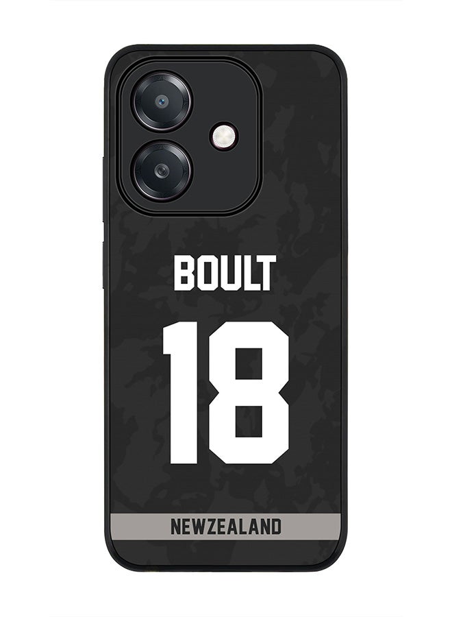 Stylizedd For Oppo A5i Case,Slim fit Camera Protection, Shockproof Thin Phone cover  - New Zealand Trent Boult, Jersey No 18