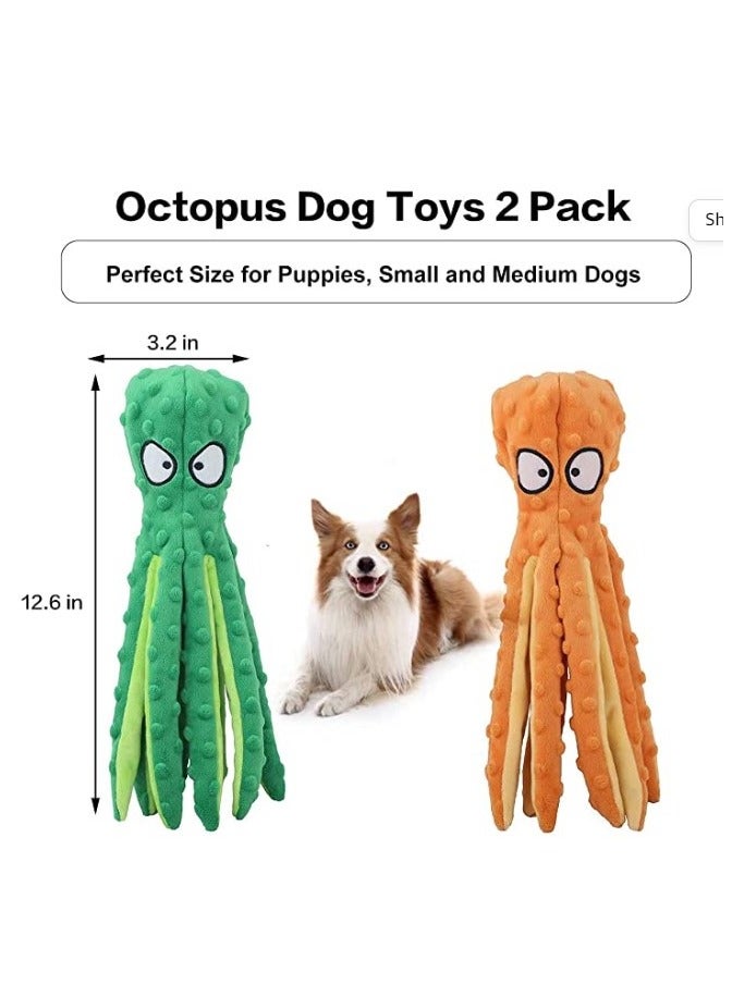 2PCS Pet Puppy Toys For Small Dogs Cute Squeaky Dog Toys Durable Puppy Teething Toys Rope Toys Puppy Chew Toys - Image 4