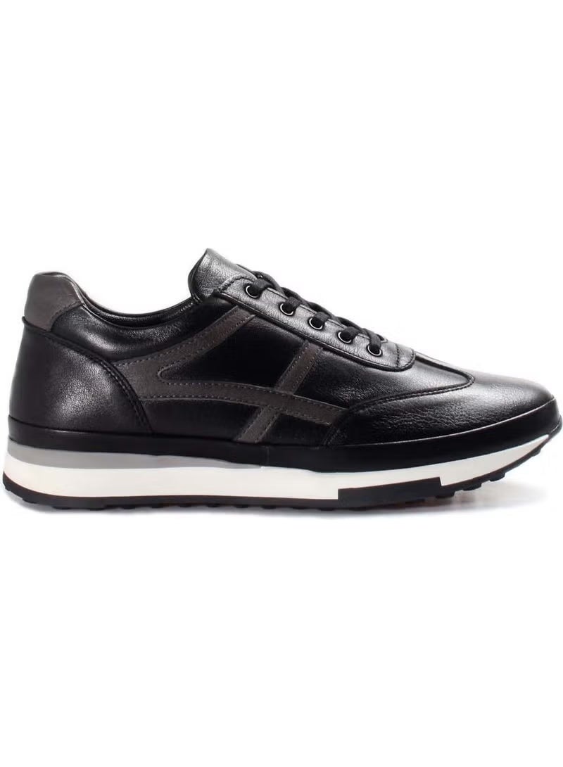 Fast Step Men's Leather Sneakers Casual Comfortable Sports Walking Casual Lace-Up Shoes 855MA1319 - Image 1