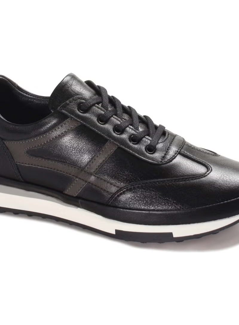 Fast Step Men's Leather Sneakers Casual Comfortable Sports Walking Casual Lace-Up Shoes 855MA1319 - Image 3