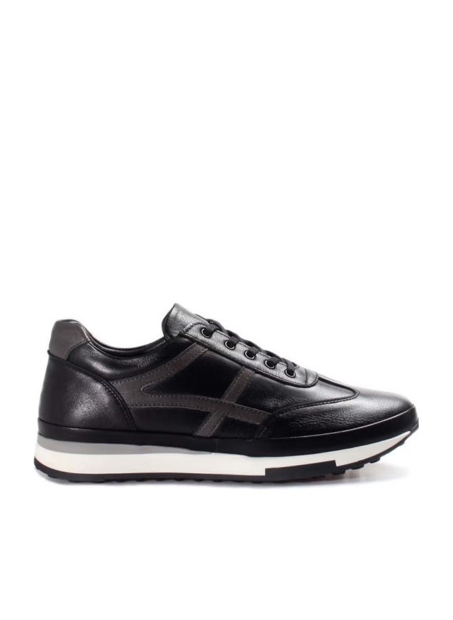 Fast Step Men's Leather Sneakers Casual Comfortable Sports Walking Casual Lace-Up Shoes 855MA1319 - Image 1