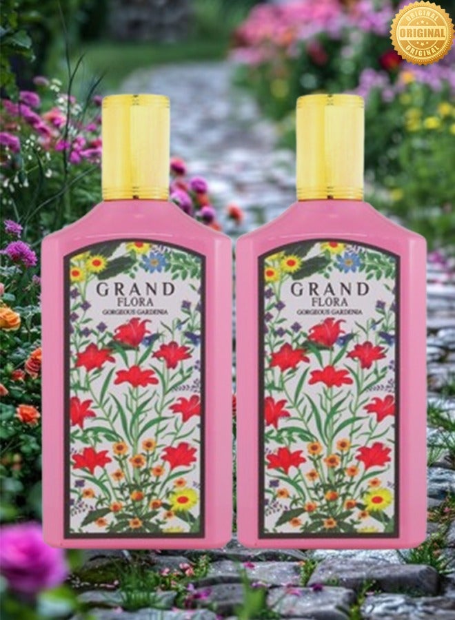 Flora 2 Pieces Grand Flora Gorgeous Gardenia Perfume 100ml EDP - Image 1