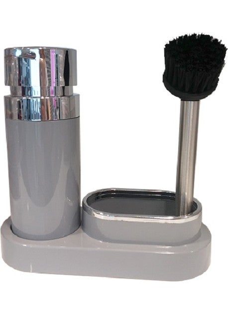 Primanova - Polen Liquid Soap Dispenser Gray M-E43-07 - Image 1