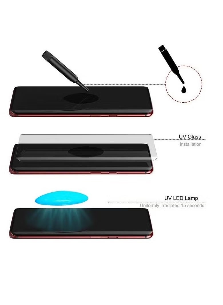 وأن منوط واقي شاشة زجاجي مقوى كامل لهاتف Oppo Find X8 Pro – حماية كاملة للشاشة مقاومة للخدوش - Image 2