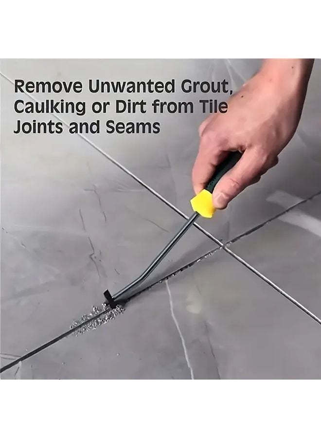 3PCS Professional Ceramic Tile Grouting Tool Joint Knife Cleaning Kit - Image 5