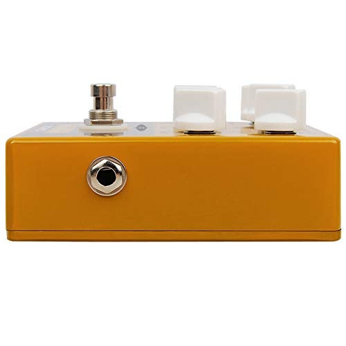 GOKKO VINTAGE BOX GK-33 - Vintage Amp Simulator Pedal with 57 Deluxe Tone, 6-Band EQ, All-Analog Circuit, Rugged Aluminum Casing - Perfect for Clean to Overdrive Sounds - Image 3