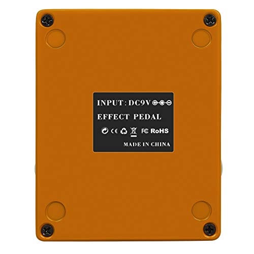 GOKKO VINTAGE BOX GK-33 - Vintage Amp Simulator Pedal with 57 Deluxe Tone, 6-Band EQ, All-Analog Circuit, Rugged Aluminum Casing - Perfect for Clean to Overdrive Sounds - Image 5