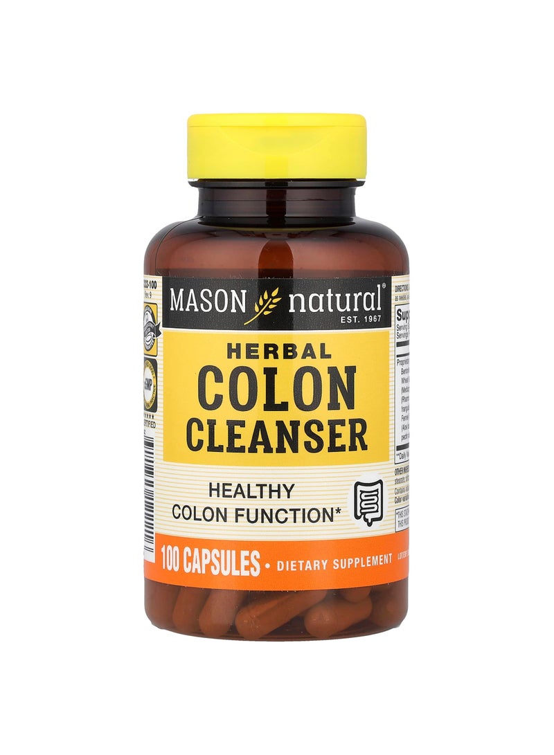 Herbal Colon Cleanser, 100 Capsules