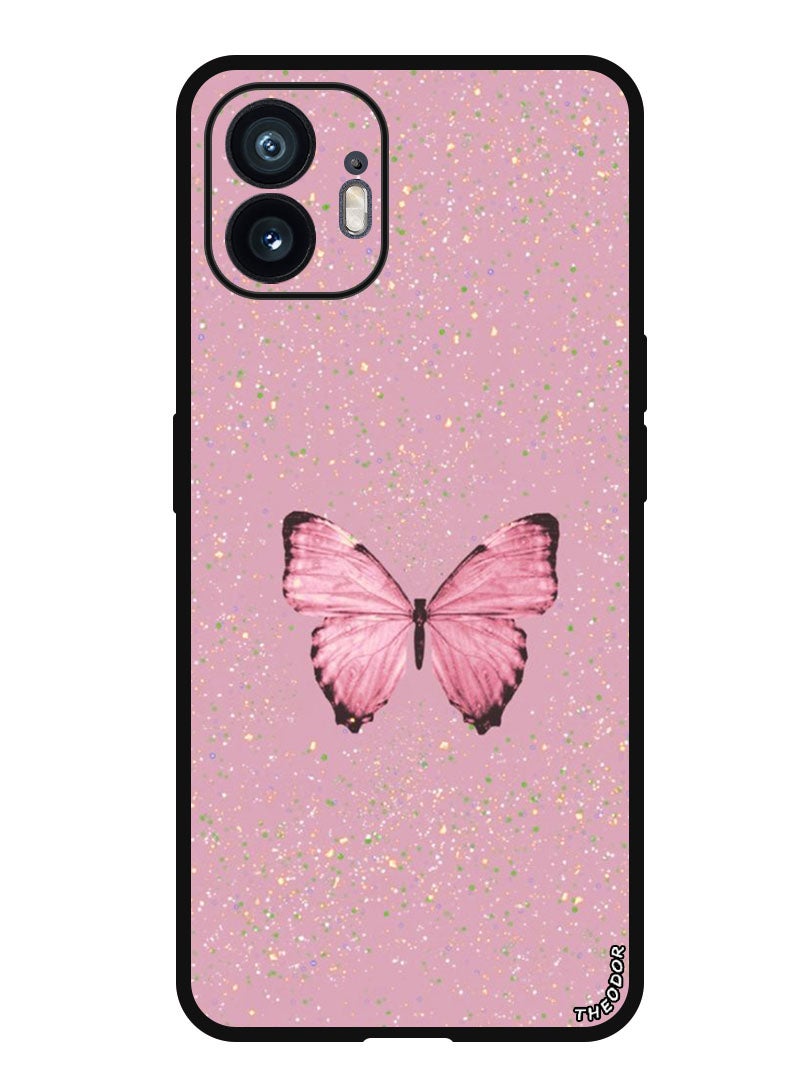 Theodor Protective Case Anti Scratch Shock Proof Bumper Cover For Nothing Phone (2) Glitter Butt 1 - Image 1