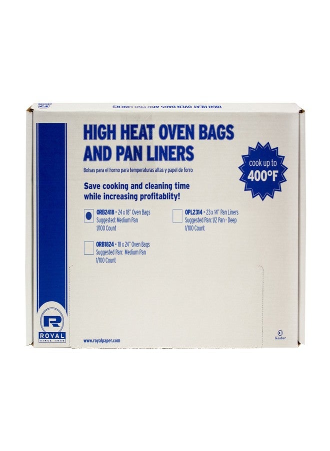 Royal Medium Pan High Heat Oven Bag, Package of 100 - Image 2