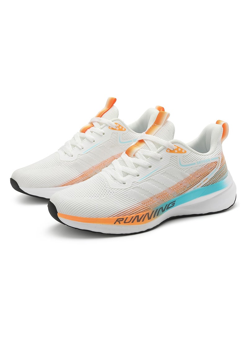 Sky View - Sky View Men's Colorblock Sneakers Wide Walking Shoes Lightweight Slip on Sneakers Breathable Wide Athletic Running Shoes For Men - Image 1