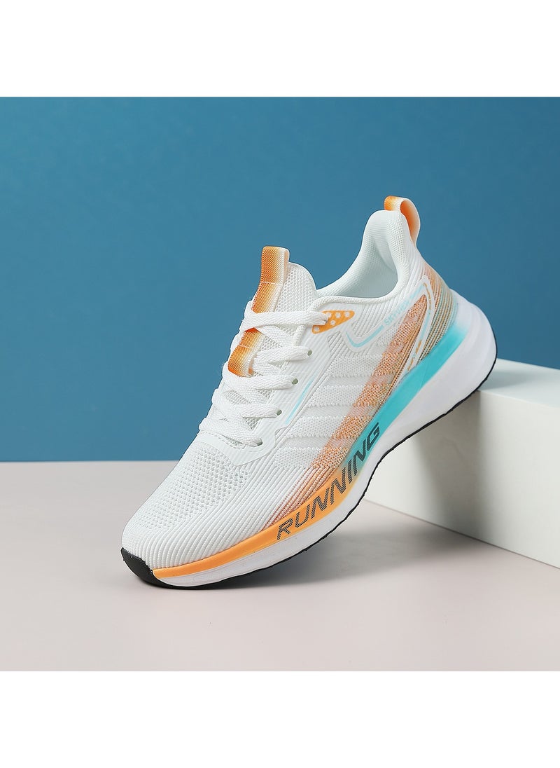 Sky View - Sky View Men's Colorblock Sneakers Wide Walking Shoes Lightweight Slip on Sneakers Breathable Wide Athletic Running Shoes For Men - Image 1