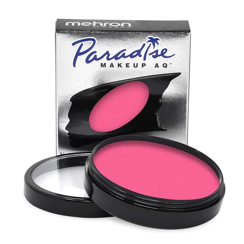 Mehron Makeup Paradise Makeup AQ Pro Size | Stage & Screen, Face & Body Painting, Special FX, Beauty, Cosplay, and Halloween | Water Activated Face Paint & Body Paint 1.4 oz (40 g) (Light Pink)