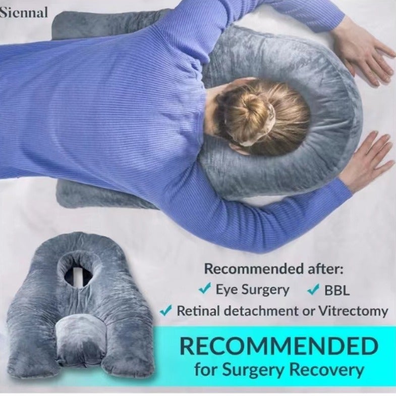 Special Ophthalmology Sleeping Pillow Face Down Sleeping Pillow Vitrectomy Retinal Surgery Massage Smashing(Sponge support bracket, One) - Image 3