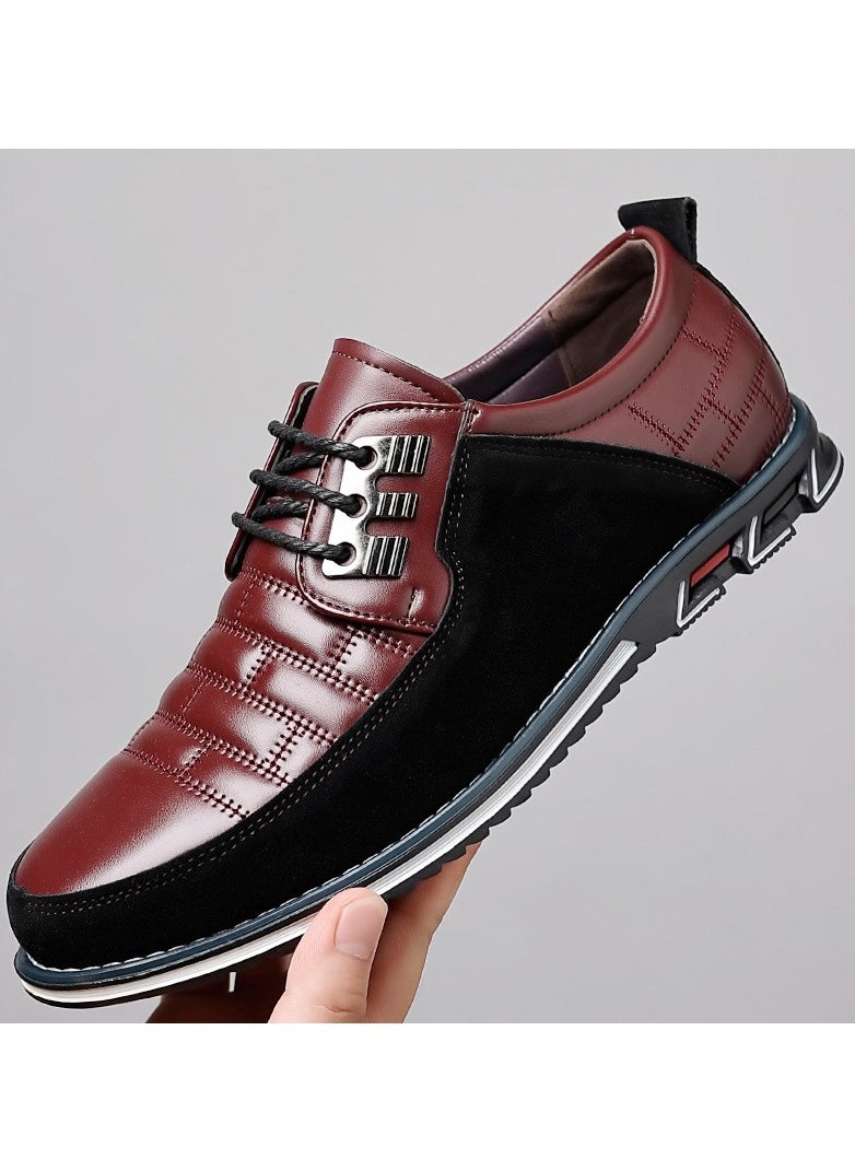 KUYING New Fashion Casual Leather Shoes  - Image 3