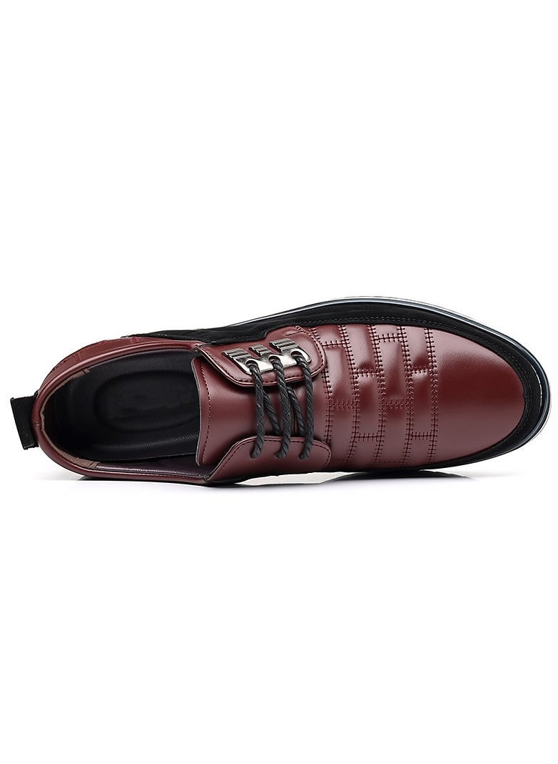 KUYING New Fashion Casual Leather Shoes  - Image 1