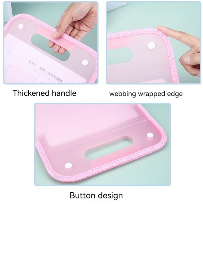 Generic Document Storage Bag,Document Bag,File Organizer,File Organizer(Pink)  - Image 5