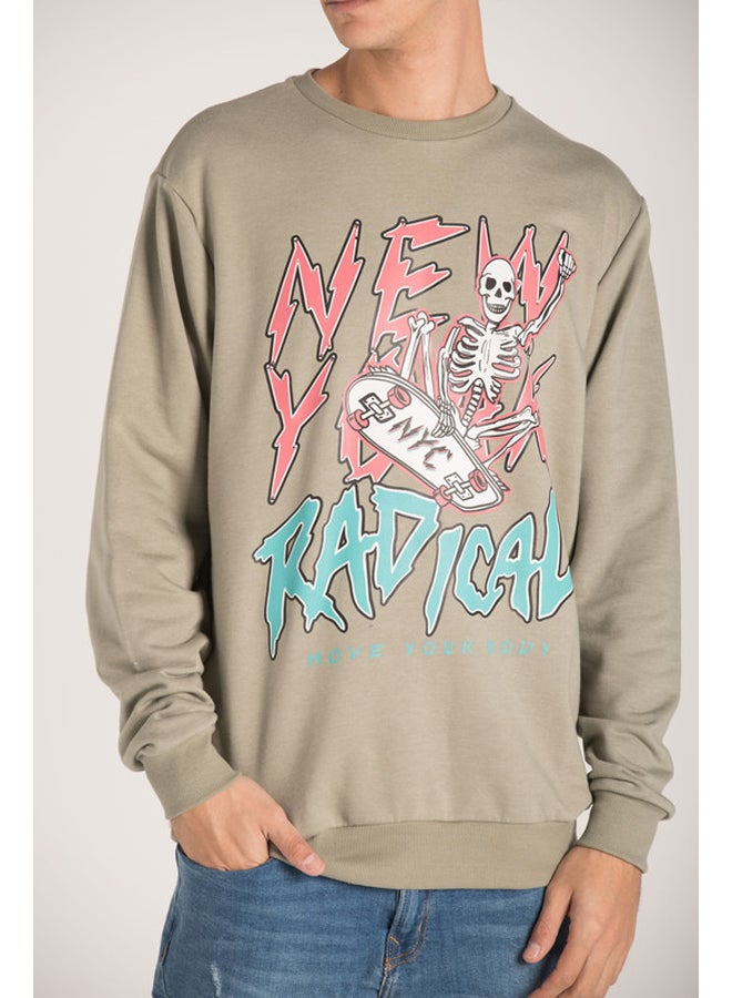 Marco Bergamo CREW R NECK PRINTED SWEATSHIRT  - Image 2