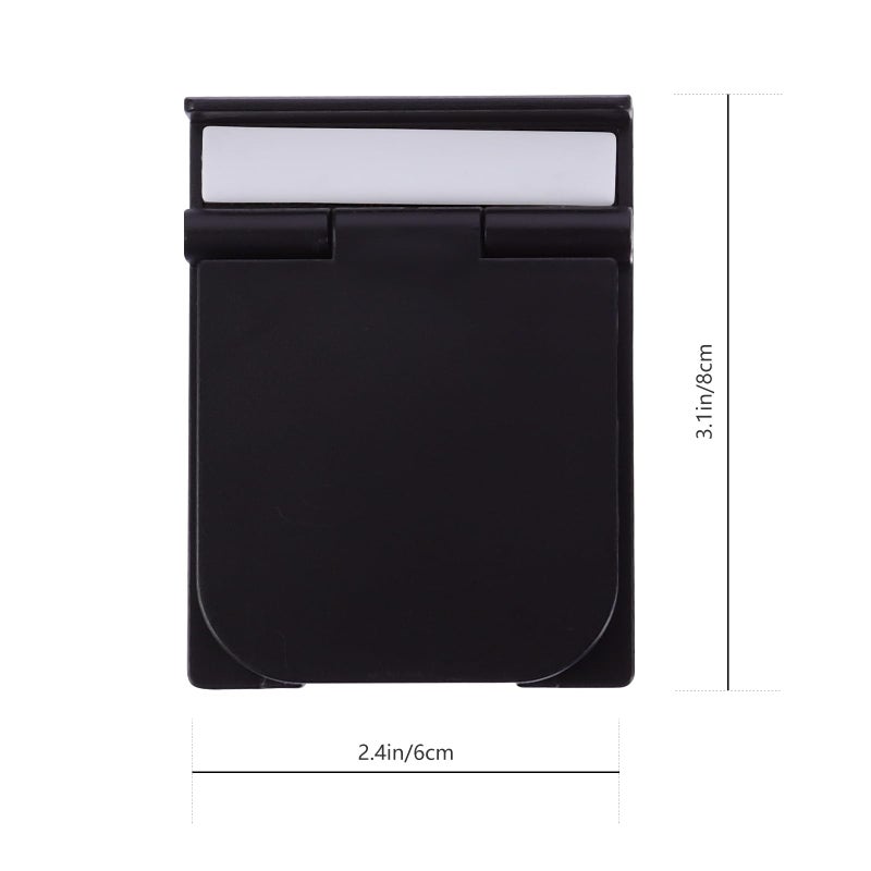 Adjustable Foldable Desktop Phone Tablet Stand Holder Black Grey Portable 2Pcs - Image 3