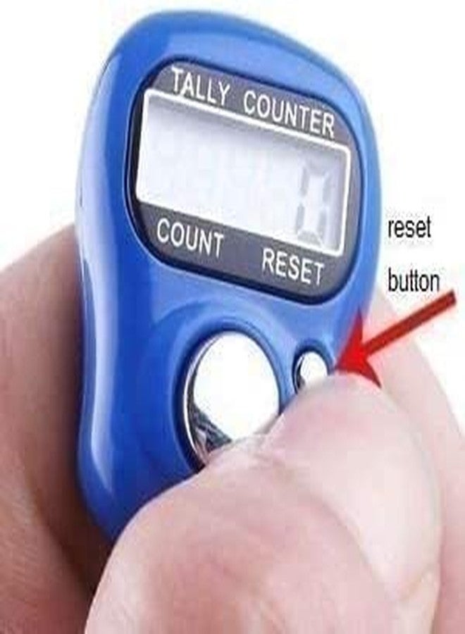 Trendy Styler Handheld Digital Tally Counter - Accurate Counting for Mantras, Jaap, and Prayer Beads (Multicolor) (Mini Finger_RingCounter) - Image 3