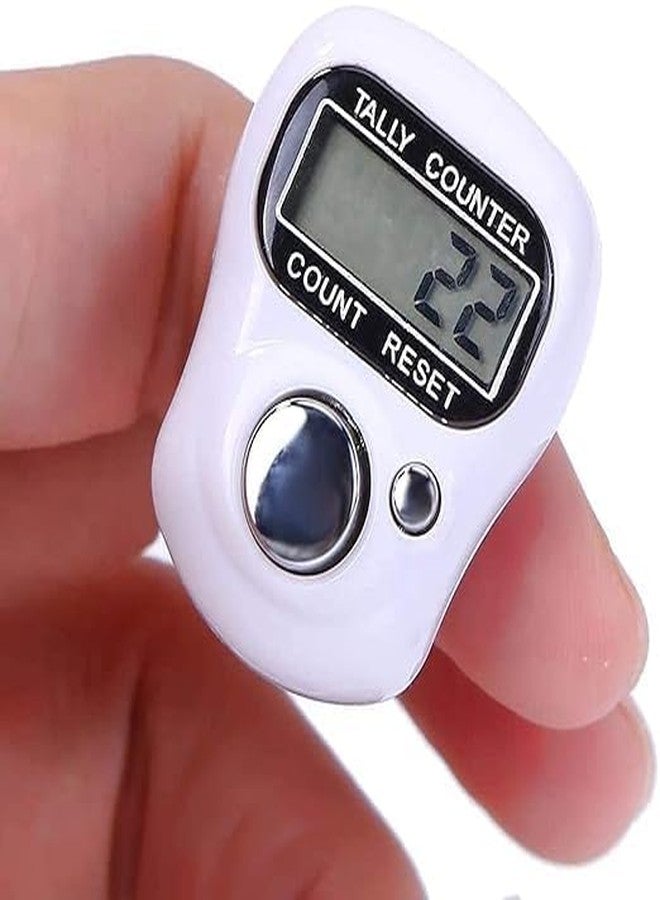 Trendy Styler Handheld Digital Tally Counter - Accurate Counting for Mantras, Jaap, and Prayer Beads (Multicolor) (Mini Finger_RingCounter) - Image 1