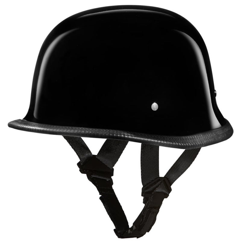 Daytona Helmets Daytona Half Shell German Motorcycle Helmets DOT Approved for Superior Safety and Style Comfortable Durable and Perfect for Riders Who Want a Retro Look with Modern Protection Standards - Image 3