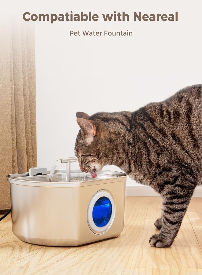 Neareal Cat Water Fountain Replacement Water Pump - Quiet Replacement Pump - ideal for 3.2L/108oz Cat Drinking Fountain Automatic Pet Water Dispenser - Image 2