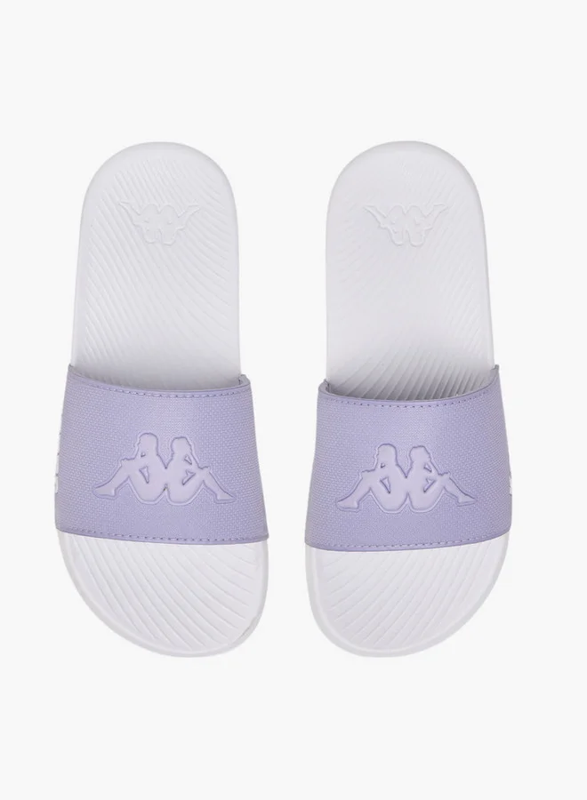 كابا Girls' Logo Detail Slides