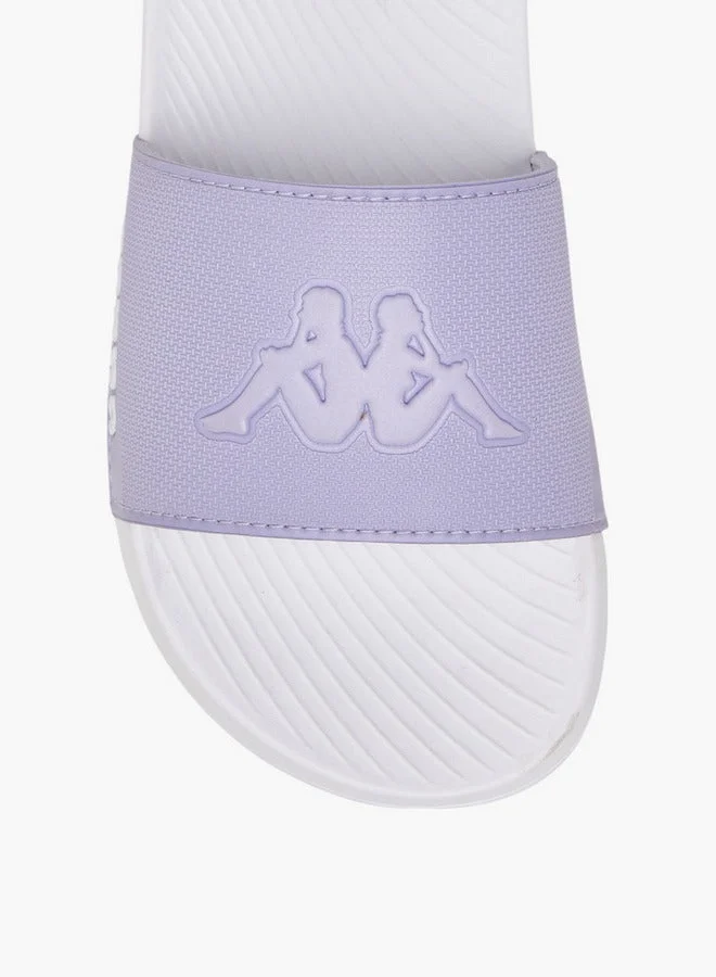 Kappa Girls' Logo Detail Slides