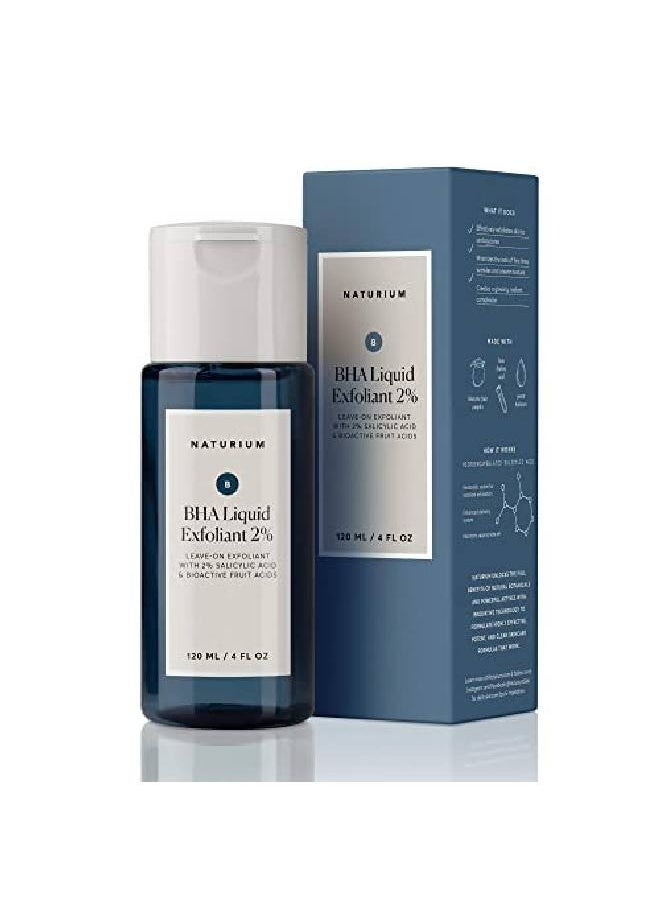 NATURIUM Bha Liquid Exfoliant 2% With Salicylic Acid & Bioactive Fruit Acids Dark Spot Corrector Face & Skin Care Treatment 4 Oz  - Image 5